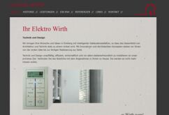 Website Elektro Wirth