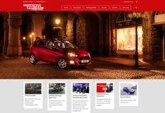 responsive Webseite Autohaus  Voitel
