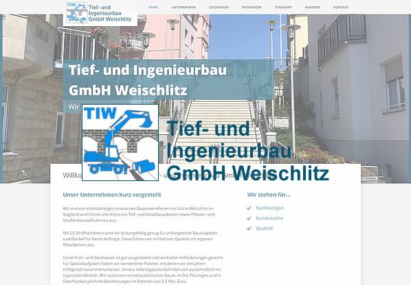Tief- und Ingenieurbau GmbH Weischlitz Tief- und Ingenieurbau GmbH Weischlitz