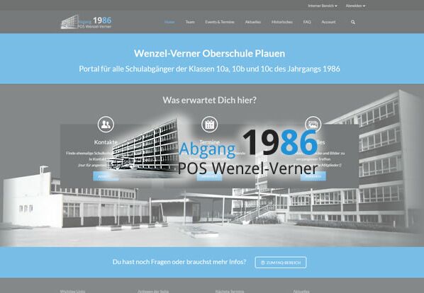 Webseite WV1986 Webseite WV1986