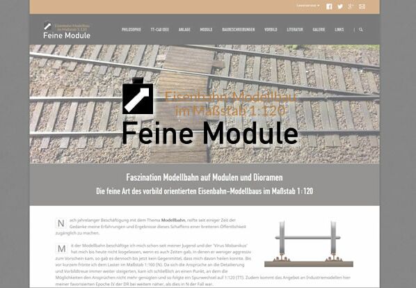 Webseite Feine Module Webseite Feine Module