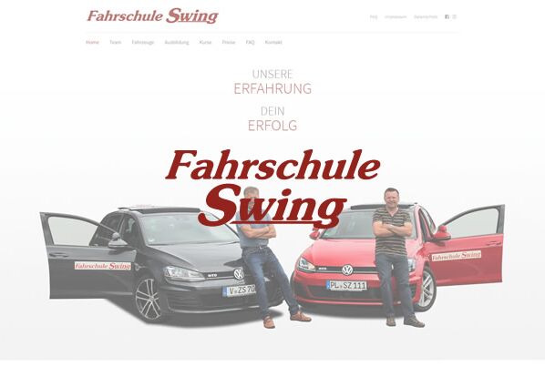 Webseite Fahrschule Swing Plauen Webseite Fahrschule Swing Plauen