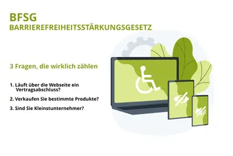 BFSG: Betrifft das Barrierefreiheitsstärkungsgesetz auch meine Website?