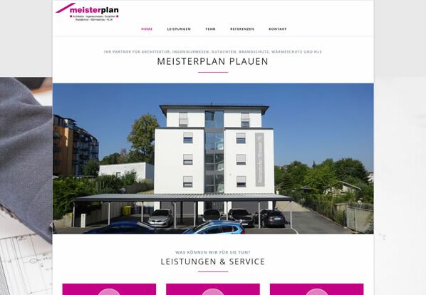 Website meisterplan Plauen Website meisterplan Plauen