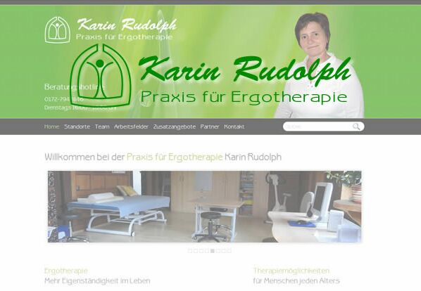 Webseite Ergotherapie Rudolph Webseite Ergotherapie Rudolph