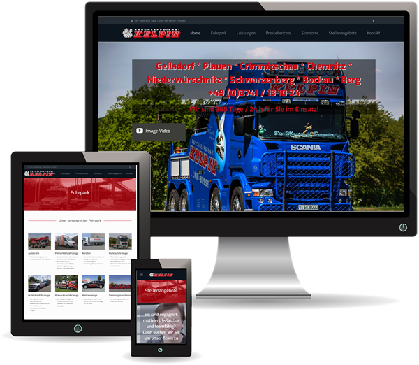 Stkelpin Responsive Webseite