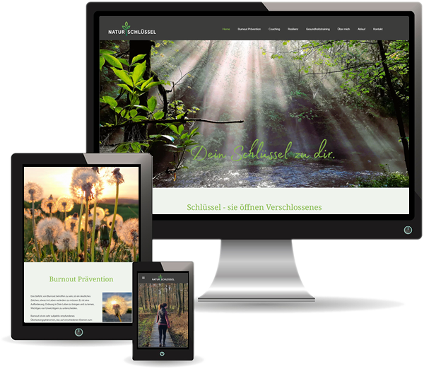 Naturschluessel Responsive Webseite