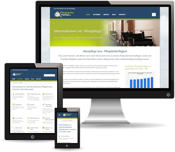 Pflegeheimportal Responsive