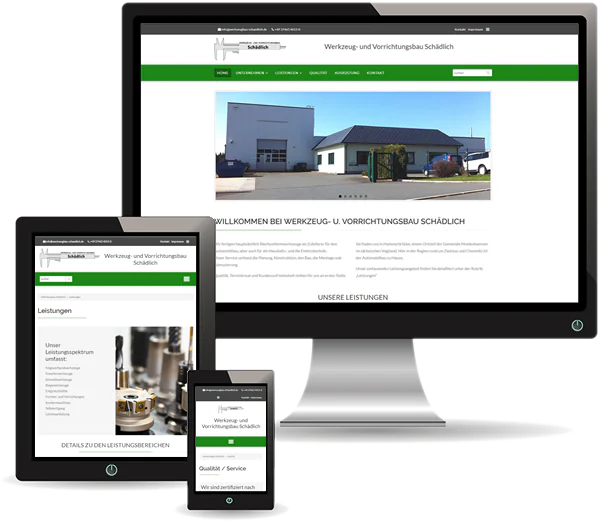 Werkzeugbau Schaedlich Responsive