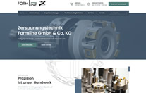 Webseite Formline GmbH & Co. KG