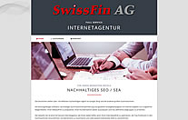 Webseite / SwissFin AG